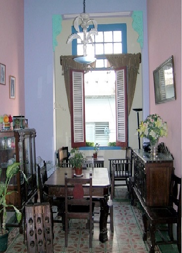 'Dining room' Casas particulares are an alternative to hotels in Cuba.